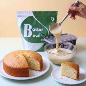 Cake Mix Batter - Eggless