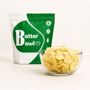 Bat shape fryum - Batter Bowl