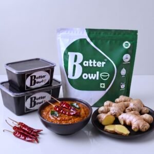 GINGER CHUTNEY WITH RED CHILLY