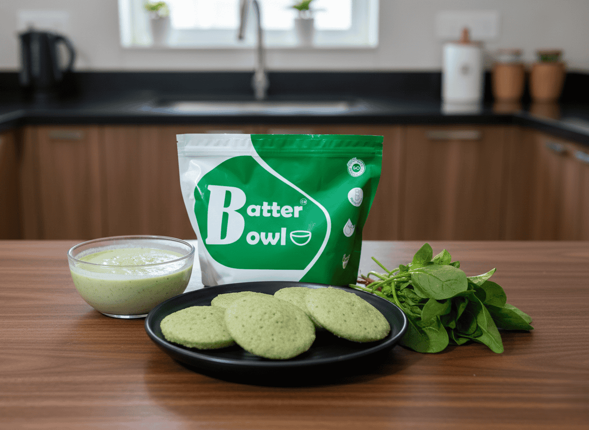 Spinach / Palak Idli Batter 1Kg