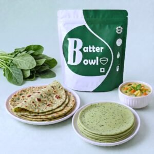 ready to cook palak chapati