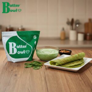 Spinach / Palak Dosa Batter 1Kg
