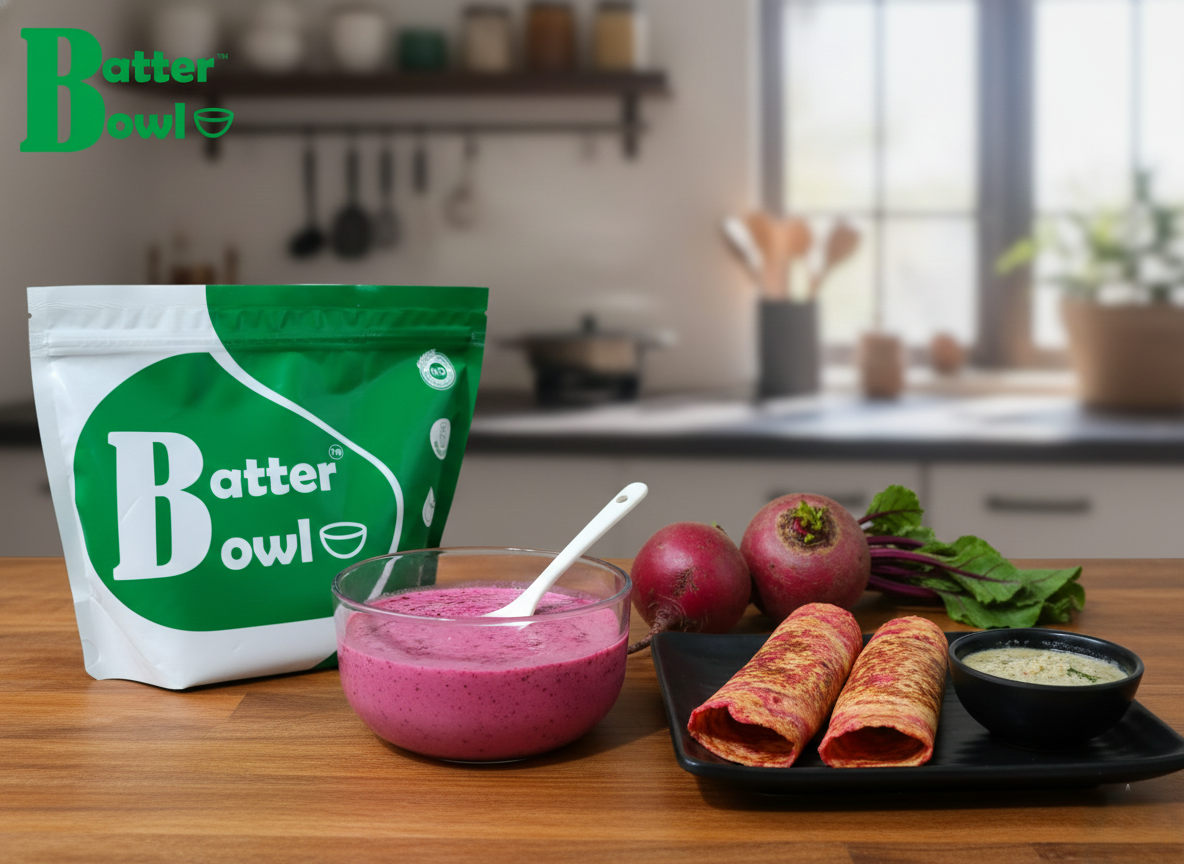 Beetroot Dosa Batter 1Kg