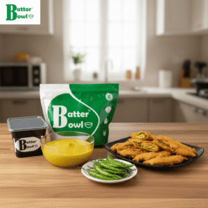 BAJJI BATTER 500GM + MIRCHI 250GM