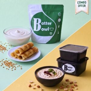 Dosa Batte and Groundnut Chutney Combo